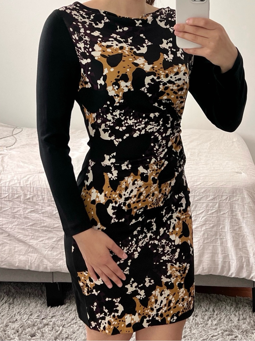 Diane Von Furstenberg Long-Sleeve Dress